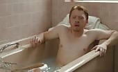 Twink Rupert Grintin the bath in Wild Target